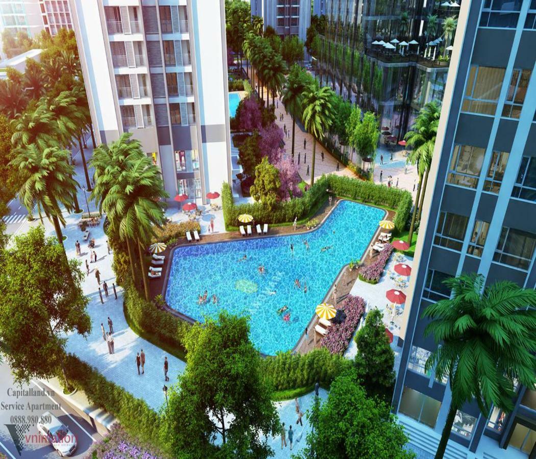 Capitalland'S Service Apartment Landmark 6 Vinhomes 胡志明市 外观 照片
